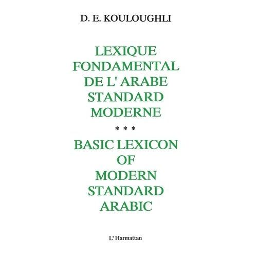 Lexique Fondamental De L'arabe Standard Moderne