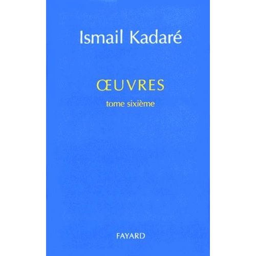 Oeuvres - Tome 6