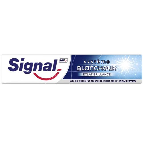 Signal - Dentifrice Système Blancheur Éclat Brillance - 75ml 