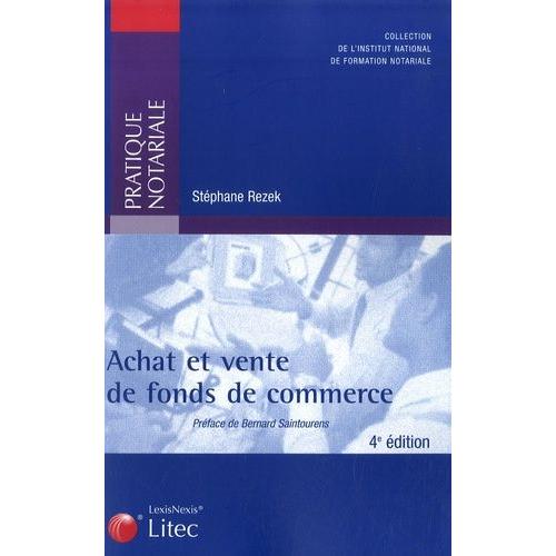 Achat Et Vente De Fonds De Commerce