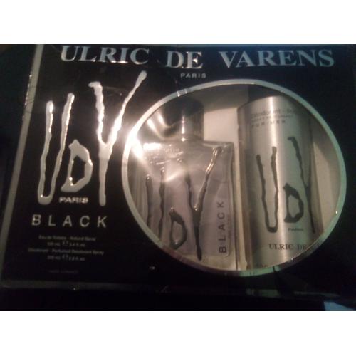 Ulric De Varens Coffret Udv Black - Eau De Toilette 100ml + Déodorant 200ml 