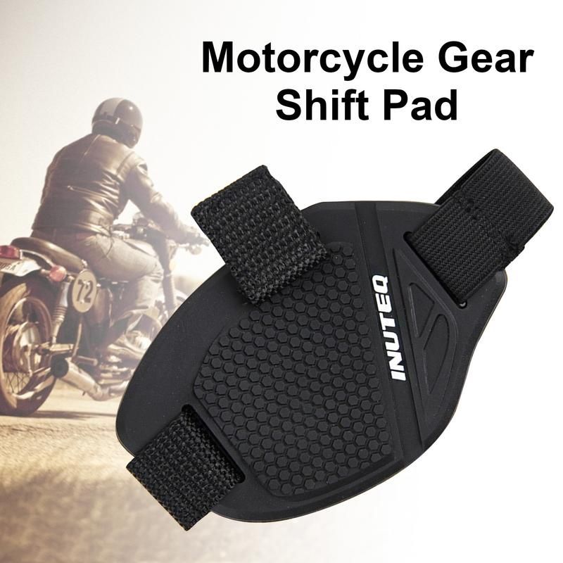 Coussinet de changement de vitesse pour Moto, housse de chaussure de Moto  réglable, légère et Durable, protection brillante pour la conduite