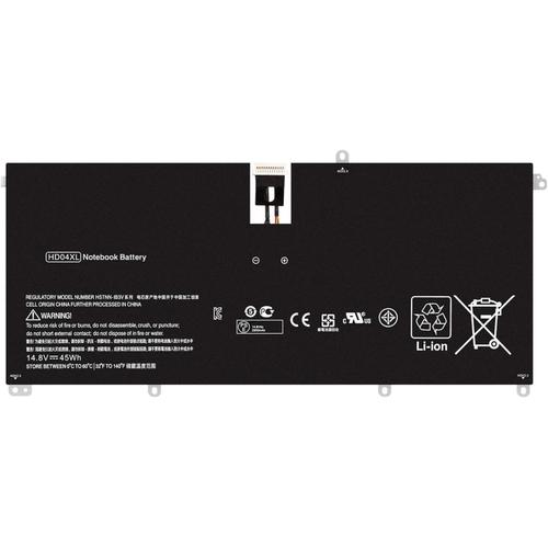 HD04XL TPN-C104 HSTNN-IB3V 685989-001 685866-1b 685866-1b1 Remplacement de la Batterie de l'ordinateur Portable pour HP Envy Spectre XT 13-2021tu XT 13-2120tu XT 13-2000eg Series (14.8V 45Wh)