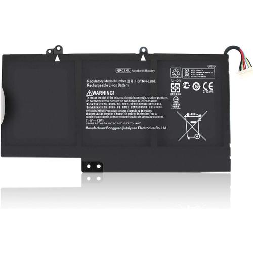 NP03XL Remplacement de la Batterie d'ordinateur Portable pour HP Pavilion X360 13-A010DX 13-A012DX 13-A013CL 13-A110DX Envy 15-U010DX 15-U337CL 15-U050CA HSTNN-LB6L TPN-Q146 TPN-Q147 (11.4V 43Wh)