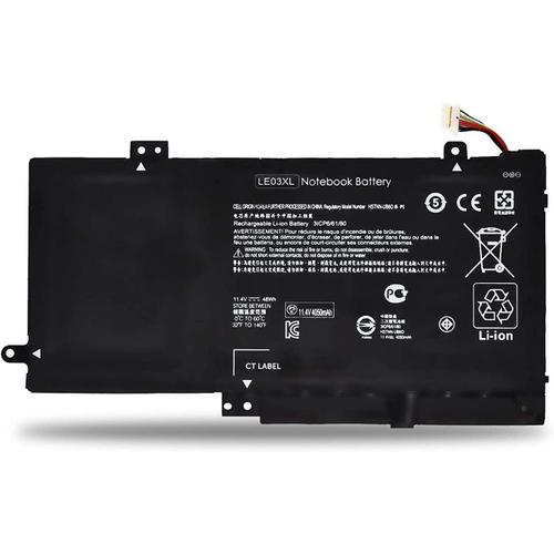 LE03 LE03XL HSTNN-PB6M UB60 UB6O Remplacement de la Batterie d'ordinateur Portable pour HP Envy X360 m6-w010dx m6-w101dx m6-w102dx m6-w103dx Pavilion X360 13-s000 13-s100 LE03 13-s099nr(11.4V 48Wh)