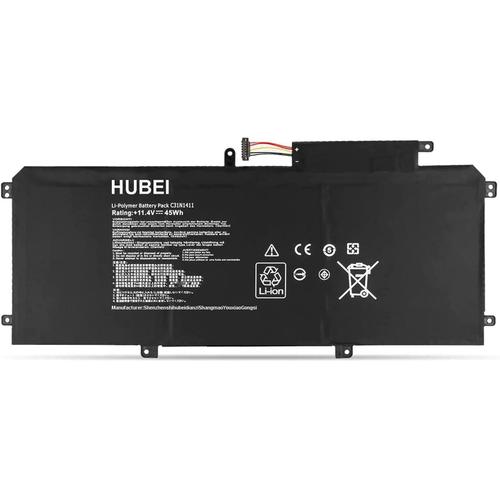 C31N1411 0B200-01180000 Batterie de rechange pour ordinateur portable Asus ZenBook UX305 UX305F UX305FA UX305C UX305CA U305 U305F U305FA U305UA U305CA U305LA Series .4 V 45. Wh)