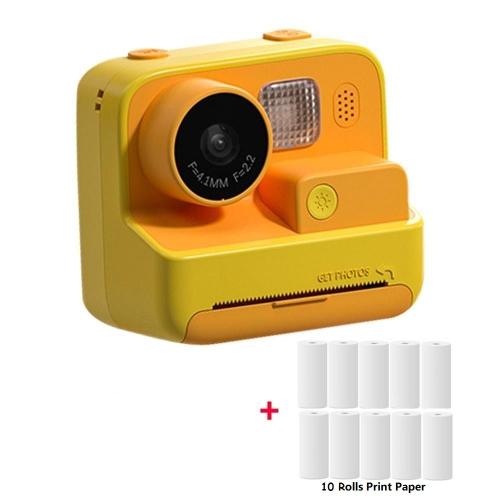 10 rouleaux de papier d'impression pour appareil photo pour enfants, papier  thermique d'impression instantanée