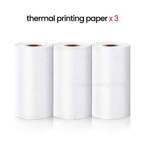 Papier thermique 3roll - Appareil photo à impression instantanée