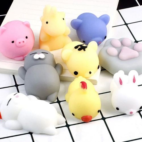 Balle À Pincer Animaux Mignons, Jouets De Décompression Créatifs Amusants Cadeaux