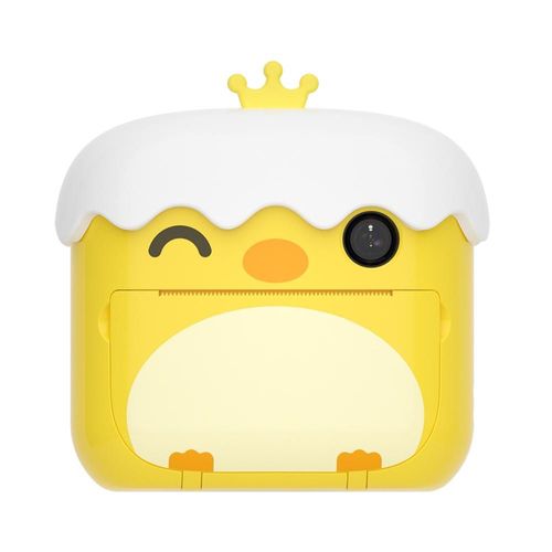 standard - Jaune - Appareil photo imprimé instantané pour enfants, mignon, idéal pour noël ou anniversaire
