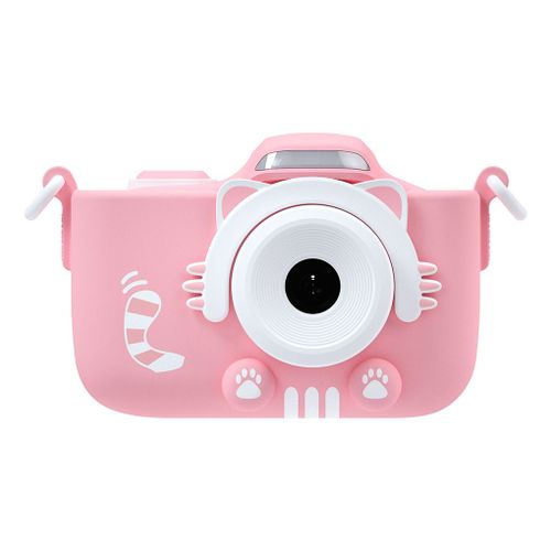 Rose - Appareil photo instantané à écran tactile pour filles, vidéo selfie aste, caméras pour touristes, visage héros, haute définition, 1080P