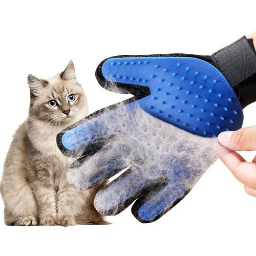 Gants En Silicone Pour Animaux De Compagnie, Accessoires Pour Éliminer Les Poils Des Chats Et Des Chiens, Brosse Pour Éliminer Les Poils, Vrai Caoutchouc, Gants Collants G061a