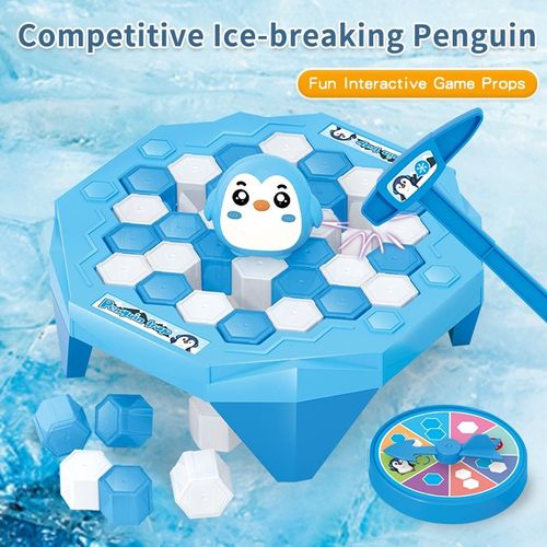 Sauver Le Pingouin Sur Le Jeu De Glace, Le Piège À Pingouins Brise La Glace, Activer La Fête En Famille, Puzzle De Table Pour Enfants, Bloc De Frappe