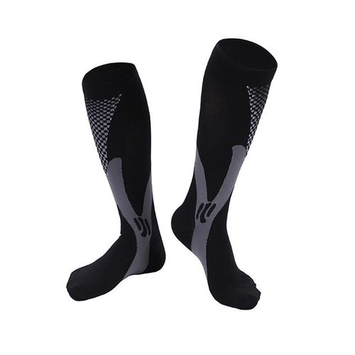 1 Paire, Chaussettes À Pression, Chaussettes De Football En Plein Air, Chaussettes De Cyclisme Pour La Transpiration, Chaussettes À Tube Long En Maille Colorée Pour Hommes