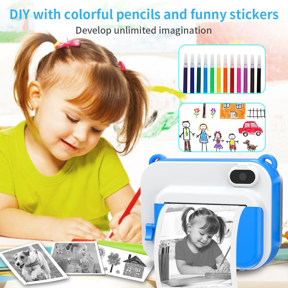 Camra  imprim instantan - Appareil Photo instantan pour... - 3