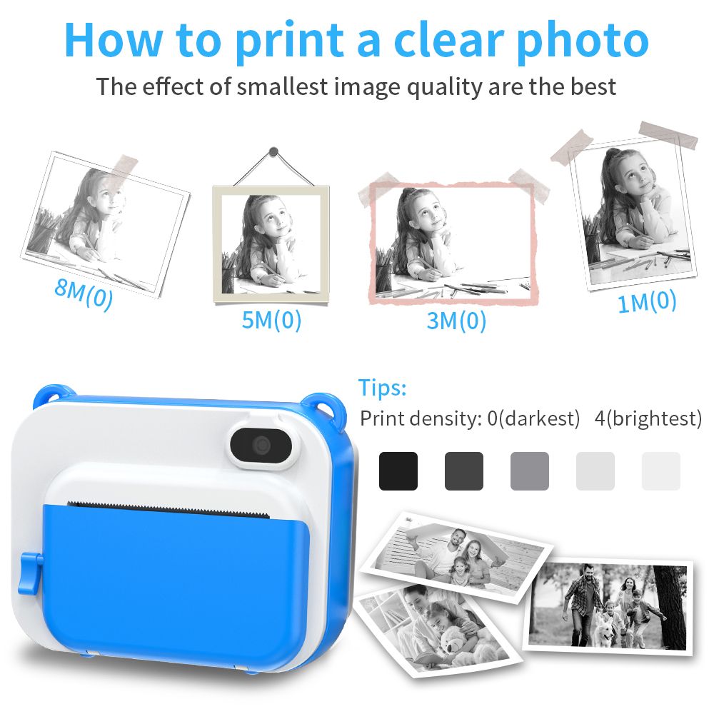 Camra  imprim instantan - Appareil Photo instantan pour... - 4