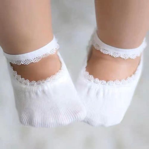 Chaussettes Invisibles En Dentelle Pour Enfants, Nouvelle Collection Coréenne D'été, En Coton Pur, Anti-Coup De Pied, M