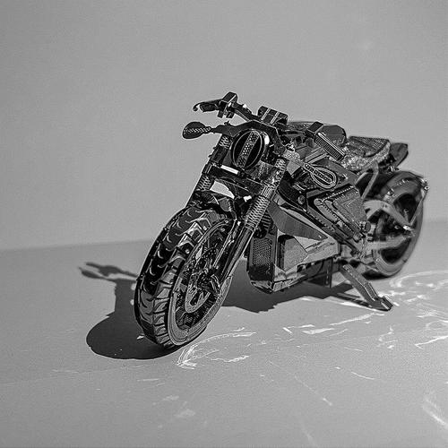 Puzzle 3d En Métal Pour Moto Électrique, Jouets De Construction, Figurines Miniatures, Accessoires De Décoration Pour La Maison, Pour Salon