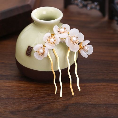 Couvre-Chef De Style Ancien Pour Femmes, Accessoires De Cheveux, Style De Chanson Féerique, Hanfu, Petite Épingle À Cheveux, Costume Ancien Féerique, U-Sh