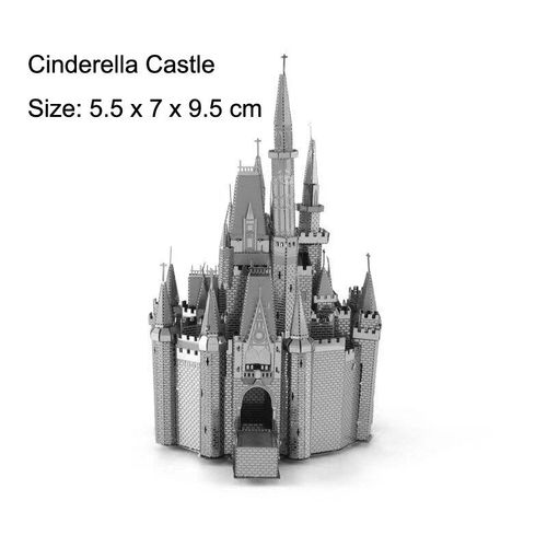 Puzzle En Métal 3d Pour Adultes, Kits De Construction De Maquettes, Jouets Pour Adultes, Cadeau D'anniversaire, Maison