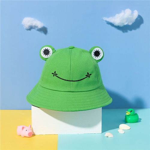 Chapeau De Pêcheur Style Coréen Pour Enfants, Chapeau De Soleil En Coton Brodé, Chapeau Chaud De Protection Des Oreilles