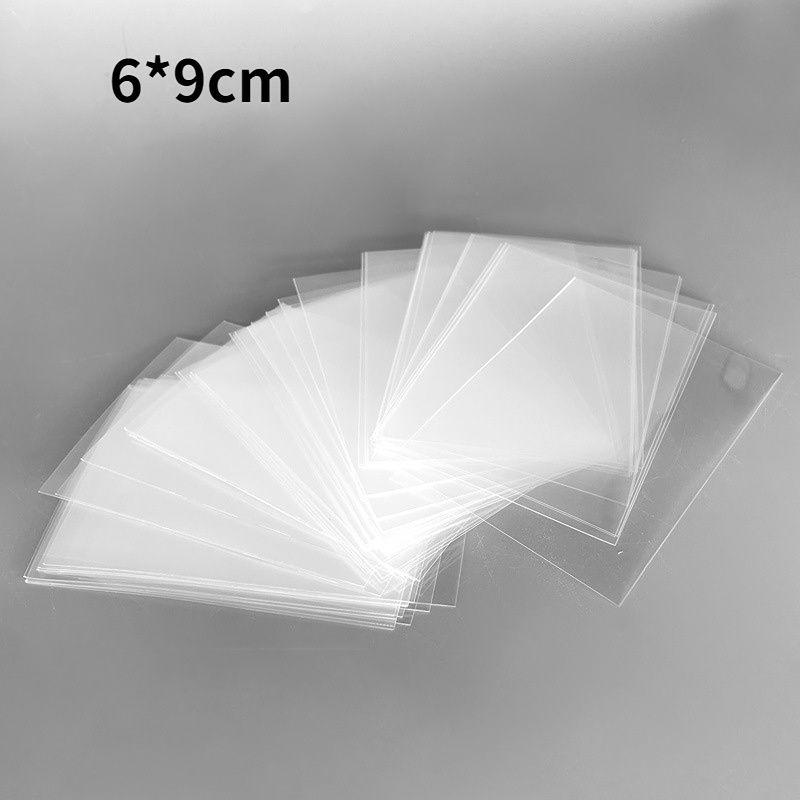 Protecteur de cartes de tarot en plastique transparent, 100 pièces