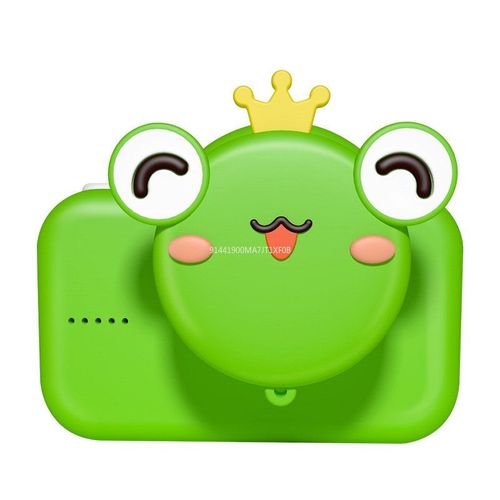 Caméra grenouille - Appareil photo numérique musical pour enfants, jouets 2 pouces, écran HD 20mp, vidéo 1080P, jouet éducatif créatif, cadeaux de noël, nouvelle collection