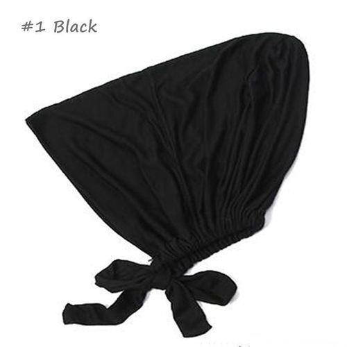 Bonnets Hijab Intérieurs Élastiques Pour Femmes Musulmanes, En Jersey De Coton, Sous-Foulard Extensible, Bonnet Modal, Turban