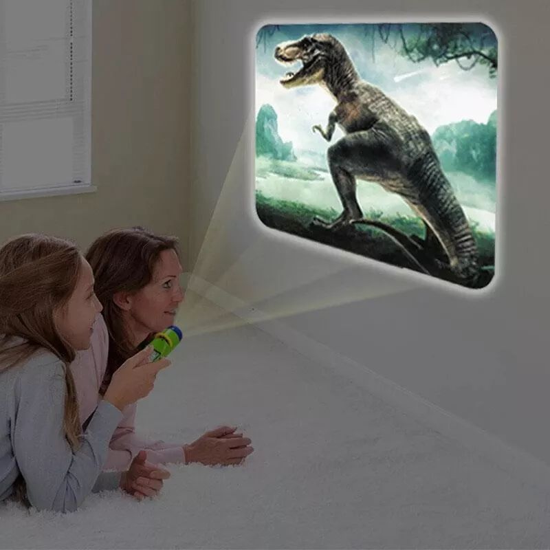 Lampe De Poche  Projection Lumineuse Pour Enfants, Livre D'... - 4