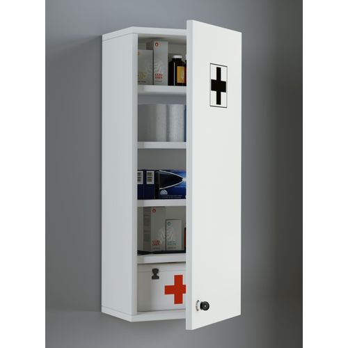 Vcm Armoire À Pharmacie Armoire À Pharmacie Murale Armoire Verrouillable Medasa L