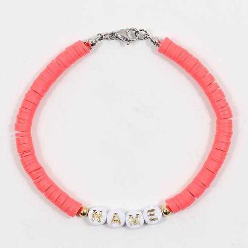 Bracelet Personnalisé Avec Lettres Initiales Pour Femmes, Bijou À La Mode, Nouveau Design, Nom, Mot, Cadeau