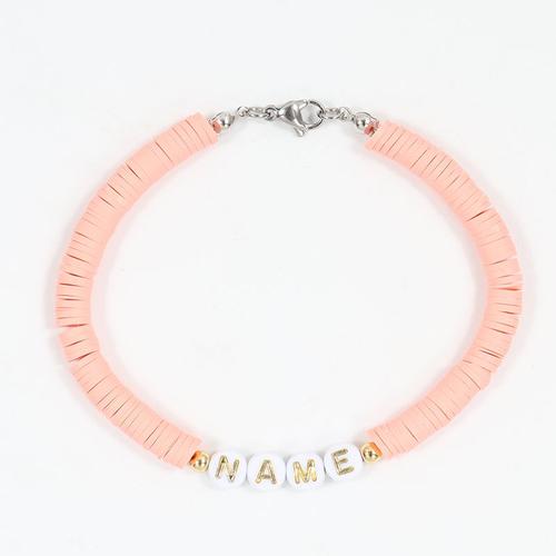 Bracelet Personnalisé Avec Lettres Initiales Pour Femmes, Bijou À La Mode, Nouveau Design, Nom, Mot, Cadeau