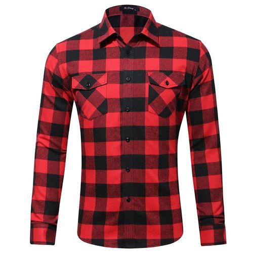 V¿ºtements De Travail Flanelle Chemise Amikaki Chemise Veste Top De Printemps Mode Pour Gar?Ons