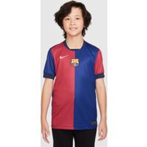 Maillot De Foot Replica Nike Dri-Fit Fc Barcelona 2024/25 Stadium Domicile Pour Ado - Bleu