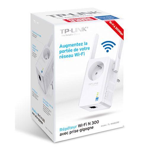 Répéteur WiFi TP-Link TL-WA865RE 2.4 GHz 300 Mbit/s Blanc Point d'accès Wi-Fi N