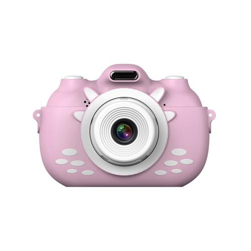 0 Go - Rose - Mini caméra pour enfants, écran tactile 3.0 pouces, double objectif, transfert WiFi, HD 1080P, vidéo numérique, Photo, jouets, meilleur cadeau