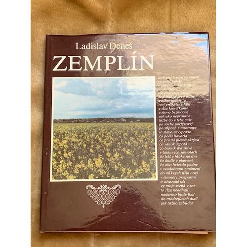 Livre Zemplín De Ladislav Dene? 1984 Tchécoslovaquie