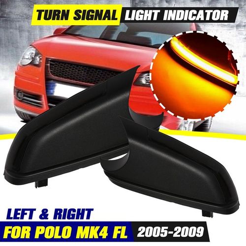 Indicateur De Rétroviseur De Voiture, Pour P-Olo Mk4 Fl 2005 ? 2009 Skoda Octavia 2006-2010 Led, Clignotant Dynamique