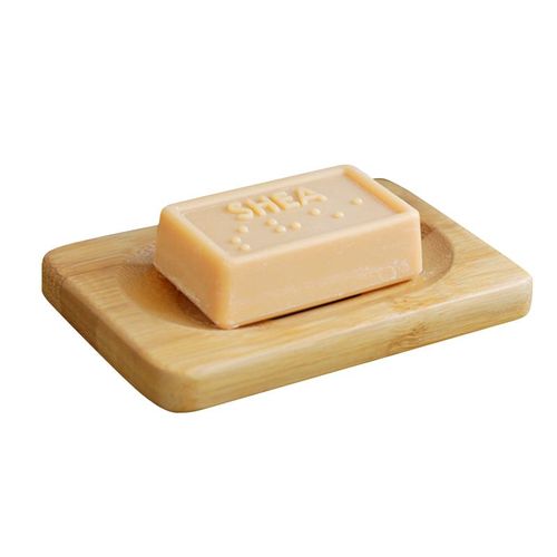 Porte savon en bois de bambou naturel, écologique, plateau de bain, prévention de la moisissure, vidange, boîte à savon, fournitures de salle de bains