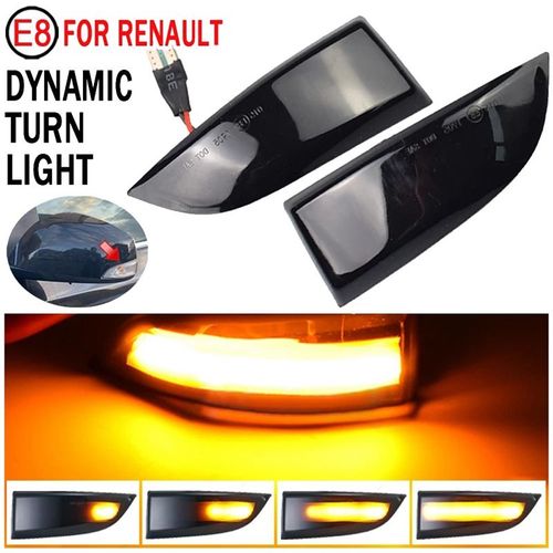 Feu De Rétroviseur Latéral Led Dynamique, Clignotant, Pour Renault Megane Mk3 Laguna Iii X91