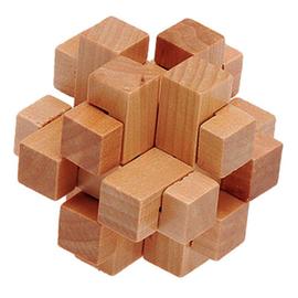 Casse-tête en bois Puzzle 1 pièce Casse-tête en bois Puzzle Cube 1