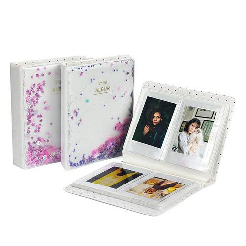 Étui étanche en PVC pour Fujifilm Polaroid pour Mini Album Photo Instax 3 pouces 64 poches