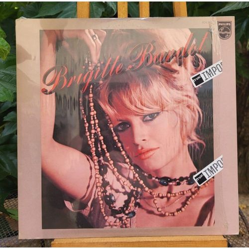33t Lp Vinyle Brigitte Bardot Fdx 381 Philips Japon