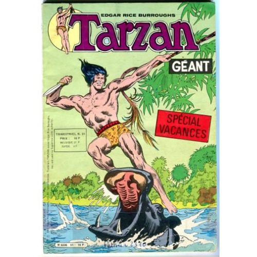 Tarzan Géant N° 51 : Un Repaire De Voleurs