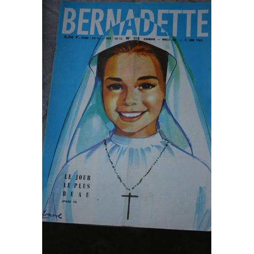 Bernadette N°113 Nouvelle Série 9 Juin 1963