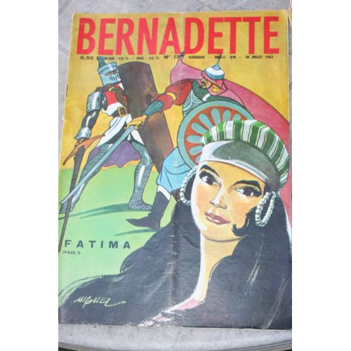 Bernadette N°120 Nouvelle Série 28 Juillet 1963
