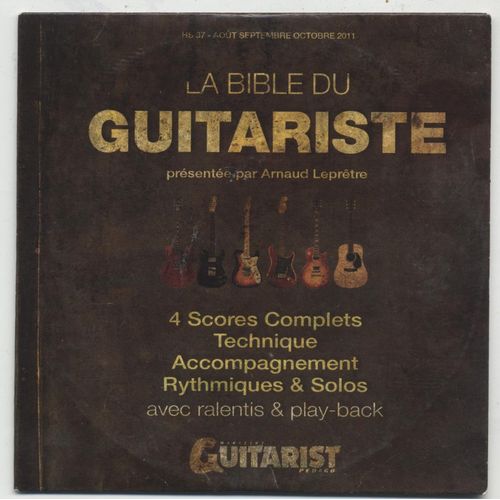 Guitare Pedago Hs 37 - La Bible Du Guitariste / 08.09.10.2011 - Cd Seulement