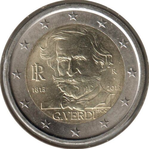 Italie - 2 Euros Commémo. Giuseppe Verdi - 2013 Sous Capsule