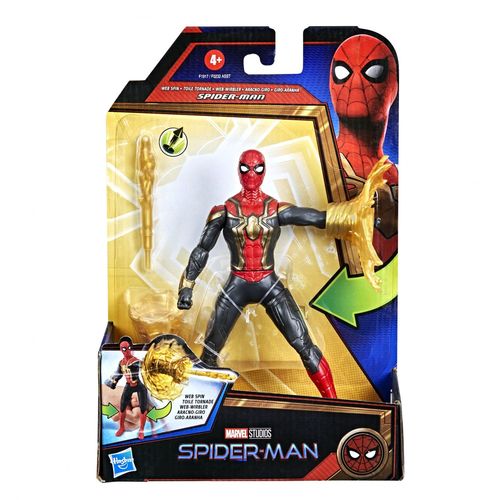Spiderman Marvel Spider-Man Figurine Deluxe Spider-Man Toile Tornade