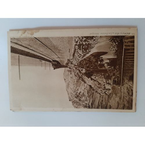 Carte Postale Ancienne Train De Beaulieu La Petite Afrique Non Ecrite